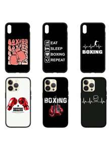 Guanti da kickboxing, custodia per telefono da boxe resistente, compatibile con 15, 14 Plus, 13, 12 Mini, Pro, Max, 13 Pro, 14+, 15+, custodia morbida, compatibile con 17 Pro, 17 Pro Max, 17, 16 Pro - 6 - Visualizzare 7