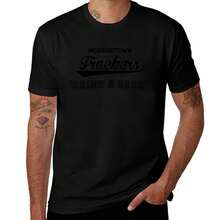 Morristown Frackers Drink a beer! - Brockmire Shirt T-Shirt man t shirt graphic t shirts for man graphic funny T-Shirt - Noir - Voir 1