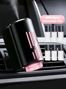 Smart Car Air Purifier, Car Air Purifier Diffuser, 3-Level Adjustable Smart Car Diffuser, The Best Holiday Gift For Family And Friends, Car Accessories - Ocean - View 9