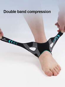 1pc Adjustable Thin Breathable Ankle Strap For Running, Cycling, Basketball, Soccer, Badminton - Multicolor - View 7