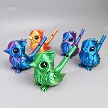 1pc 3D Printed Bird Whistle - 3D Printed Figurine - Stitch Toys - Travel Toys - Classroom Fidget Toys - Mini Bath Toys - Birthday Gift - Holiday Gift - Perfect Gift - Presents - Toys - Games - Multicolor - View 6