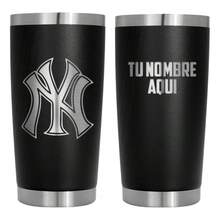 TendenciaTermo Beisbol Equipos Grandes Ligas Vaso Laser Acero AguaCalidad premium - Negro de los  de Nueva York - Ver 2