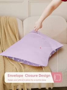 Ramadan Exclusive Square Throw Pillow Cover, Single-Sided Printed With Lanterns And Moons To Capture The Festive Atmosphere. Soft And Fluffy Texture, Suitable For Various Home Scenes, Adding A Sense Of Ceremony To Life. Machine Washable For Easy Care, Oeko-Tex Certified Quality Assurance, An Ideal Choice For Decorating Spaces And Gifting To Loved Ones. - Multicolor - View 5