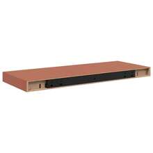 Larryhot Scaffale da parete Rosso 50 x 23 x 4 cm Legno multistrato, Facile da assemblare, dall'estetica elegante e raffinata, pratica per riporre gli oggetti, la scelta ideale per l'organizzazione e la decorazione domestica - Rosso - Visualizzare 8