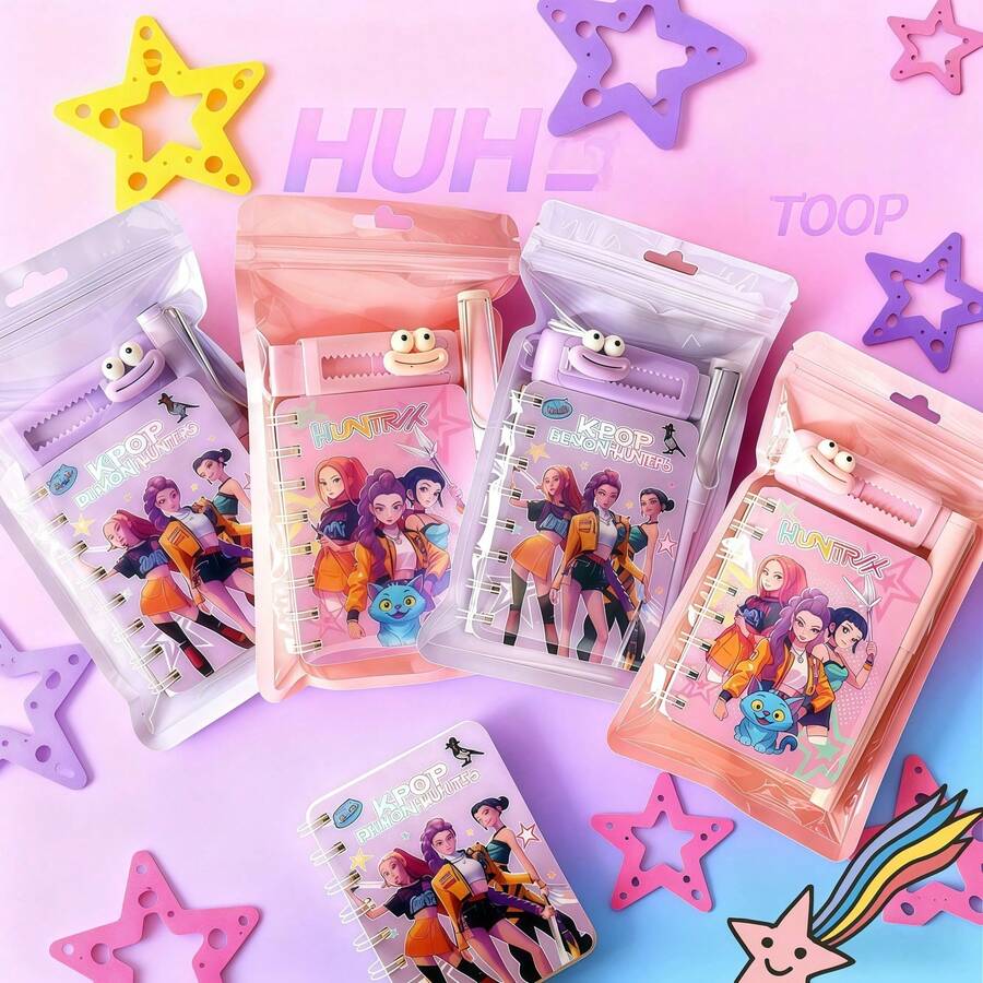 1pc K-Pop Girl Group Stationery Set, Practical Student Supplies, Reward Gifts, Birthday Favors, K-POP Gift