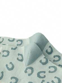 1 Pair Of Whimsical Horse & Horseshoe Printed Mid-Length Socks - Elastic & Comfortable Polyester Spandex Blend Socks With Soft Mint Accents, Cute Equestrian-Themed Socks, Top Choice For Horse Enthusiasts