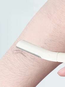 Bộ 10/20 dao cạo mặt và lông mày kèm lưỡi dao bảo vệ chính xác - Dao cạo cầm tay unisex, sản phẩm và phụ kiện cắt tóc chuyên nghiệp, vật dụng làm đẹp thiết yếu khi đi du lịch. - trắng - Xem 11