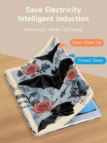 Tablet With Bat And Illustration, Compatible With 9./10. 2/10. 5/10. 9/12. 9/Pro 11, 10th Geration, Compatible With Tab S6 Lite 10. 4 Inches, Compatible With Paperwhite 12th Geration 2024 (11th Geration) Released In 2022, Soft And Shock-Resistant, Intelligt Standby/Wake/Sleep Mode, Hallowe Gifts/Holiday Gifts. Accessories..Holiday Phone Accessories. Limited-Time Discount. Phone Accsesories. Accsesories. 17 Pro Case. Fashion Phone Cases. - màu đen - Xem 3