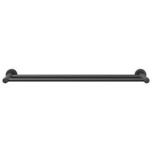 vidaXL Porte-serviettes Noir 61 x 14,5 x 5 cm Acier inoxydable - Noir - Voir 5