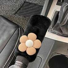 2 Pieces Set Of Handbrake Cover, Shift Lever Cover, Automatic Transmission Protective Cover (Inside The Car), Flower Car Shift Lever Cover, Auto Parts - Flowers - View 6