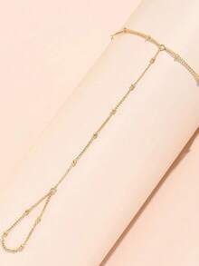 1件925纯银精美小米珠戒指手链，适合女性日常佩戴，也适合婚礼、派对、订婚、周年纪念、情人节等场合。