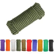 10M 4mm Diameter 7-Core Colored Silk Paracord Outdoor Warning Rope Tent Hanging Rope Multi-Functional Outdoor Rope DIY Craft Rope - Multicolor - View 11