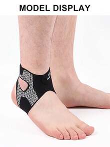 1pc Adjustable Thin Breathable Ankle Strap For Running, Cycling, Basketball, Soccer, Badminton - Multicolor - View 10