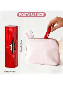 New Creative Fun Cute Lighter( Lipstick/Pink Butterfly/Cute Dinosaur/Pink Heart) - Zinc Alloy Material, Wind-Resistant Flame, And Refillable Butane System - A Must-Have For Discerning Smokers (Butane Gas Not Included) - 均碼 - 查看 6