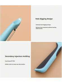 1/3 Piezas Pelador antideslizante de acero inoxidable, raspador de frutas y verduras, pelador de melón para el hogar, herramienta de cocina, patata, manzana, verdura, pelador multifuncional, herramienta mágica de raspado de cocina - Multicolor - Ver 11