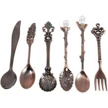 Dessert Knives - 酒紅色 - 查看 1