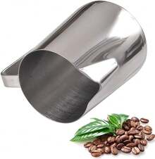 TendenciaLeche Café Latte Nave Taza Jarra Para Espumar Cocina (350ml)Calidad premium - Plateado - Ver 5