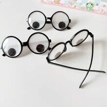 Funny Eyeball Glasses, Creative Cartoon Novelty Party Prop Toy - Multicolor - View 5