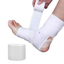 5pcs/1pc White Cotton Protective Tape, Serrated Sports Bandage, Non-Irritating Muscle & Joint Protective Tape, Finger Tape For Climbing, Breathable & Durable Injury Protection & Recovery Wrap For Basketball, Football, Flexible Support Material, Comfortable Fit, Sports Training Accessory, Basketball Auxiliary Supplies - White - View 10