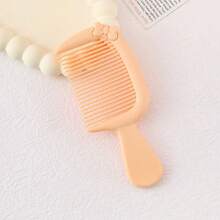 1/6 Stück süße Mini-Schleife Kämme, hochwertige tragbare Handkämme, Studentenfrisur Kämme, kompakte Reisekämme, Geschenk für Frauen, Haarzubehör - Verschiedenfarbig - Übersicht 7