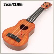 Tecforood Kids Ukulele Toy Guitar Instrument | Playable Mini String Guitar, Suitable For Music Learning And Early Education, Beginner-Friendly Design, Cultivates Rhythm, Coordination And Musical Interest, Interactive Enlightening Music Toy, Suitable For Hands-On Practice And Creative Play, Ideal For Family Use And Parent-Child Interaction, Perfect Gift For Birthday Parties, Halloween Celebrations And Christmas Holidays. - Multicolor - View 15