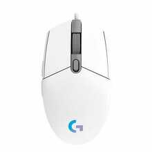 Logitech G102 Wired Symmetrical Mouse With Non-Slip Grip And Comfortable Curve For Small And Medium Hands. Cross-Platform Plug-And-Play Compatible With Windows And Mac. Lightweight At 79 Grams. High-Speed Response Sensor. Suitable For Daily Office And Entertainment Scenes. White. - White - View 12