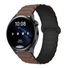 1PC 22mm Magnetic Soft Silicone Strap Compatible With Samsung Galaxy Watch 5Pro 6Classic Compatible With Huawei Watch GT5 46mm - 22mm - View 18
