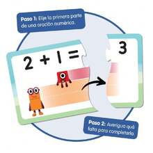 hand2mind Numberblocks Adding and Subtracting Puzzle Set, Juegos de Suma y Resta, Puzzle Numérico, Juegos Matemáticos para Niños, Juguetes Educativos, Actividades de Aprendizaje Preescolar,37324462 - Multicolor - Ver 5