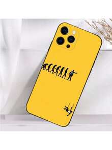Étui de téléphone compatible avec The Wolf Of Wall Street pour iPhone 16, 15, 14, 13, 12, 11 Plus, Pro Max, XS, X, XR, SE, Mini, 8, 7. Housse souple en silicone noir. Housse compatible avec les modèles 17 Pro, 17 Pro Max, 17 - Z5 - Voir 6