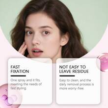 Wig Spray, 4oz Wig Adhesive Spray, Containing Glycerin, Hyaluronic Acid, And Alcohol.  Invisible And Easy To Apply, Lightweight And Long-Lasting, Providing Strong Hold. Suitable For Daily Temporary Styling Of Lace Front Wigs And Hairpieces. A Must-Have For Summer Parties, Perfect For Personal Use Or As A Gift. - 120ml - Xem 3