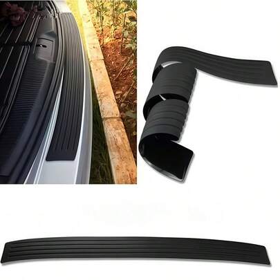 1条汽车后备箱保护条，门槛防滑条，汽车后备箱防刮防撞防磨损条后护板改装件