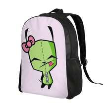 Straightforward Zim Invader Backpack Design, Single Layer Structure, Specially Crafted For Those Pursuing Lightweight Daily Life - 混合 - 查看 2