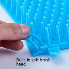 1pc Dog/Cat Paw Cleaning Cup, One-Step Paw Cleaner, Happy Cup Paw Washer, Universal Pet Paw Cleaning Tool - Blue - View 3