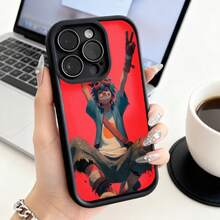 Funda de teléfono de moda, compatible con varios modelos de ,  y , funda de teléfono con diseño de personaje de anime para modelos de ,  y , protector de teléfono, funda de pareja, regalo para novio o novia, presente de vacaciones, este es un regalo popular para amigos o socios, adecuado para ocasiones de negocios. Duradera, resistente a las manchas y a las huellas dactilares, esta nueva funda para teléfono de hombres y mujeres es un gran regalo. - Blanco - Ver 3