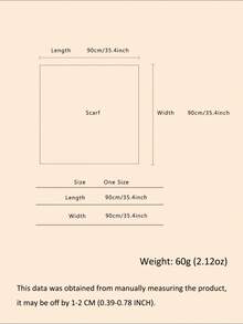 Pañuelo de gasa floral azul claro de 90x90cm, protección solar de viaje, pañuelo casual, regalo - Celeste - Ver 2