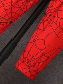 男童休闲印花套装，印花长袖上衣+印花长裤，酷炫卡通风格，适合日常穿着、生日派对，满足小英雄的梦想，秋冬季