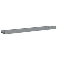 Larryhot Mensole Loggia per Foto 2 pz Grigie 60x9x3 cm in MDF, Facile da assemblare, dall'estetica elegante e raffinata, pratica per riporre gli oggetti, la scelta ideale per l'organizzazione e la decorazione domestica - Grigio - Visualizzare 7