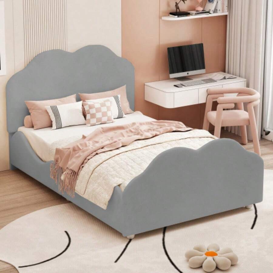 Bed Frames - Grey - View 1