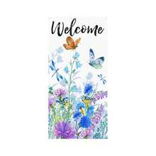 Spring Summer Welcome Door Cover Banner Decoration Bird Flower Banner Backdrop Porch Sign For Holiday Party Indoor Outdoor Décor,OneSize,SpringSummerWelcome - SpringSummerWelcome - View 8