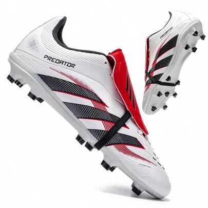 男士足球鞋、女士足球鞋、男女通用款、成人低帮 AG/FG 足球鞋、青少年轻便专业足球训练鞋、户外草地运动鞋