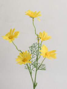 1 قطعة/3 قطع زهرة جربيرا اصطناعية بطول 17 بوصة - باقة زهور البوهيمي، مناسبة لديكور المنزل طوال العام، حفلات الزفاف الصيفية وطاولات الخريفية، زهور مزيفة مقاومة للبهتان للطاولة الطعام/التصوير الفوتوغرافي، ديكور الربيع/الصيف، باقة العروس - متعدد الألوان - مشاهدة 17