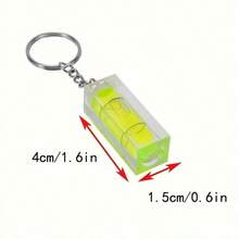 高品质ABS塑料迷你口袋水平仪 - 15x15x40mm 精准水平测量工具，轻巧便携，经久耐用，防震，适用于家居装饰/木工/挂画/安装搁板/建筑布局/DIY项目，男士必备工作坊工具，送给男友/DIY爱好者/熟练工匠的理想礼物