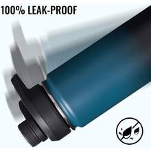 TendenciaTermo Agua Vaso-botella 1.2l Acero Inoxidable Fría/caliente Azul Acero 40ozCalidad premium - 1 - Ver 6