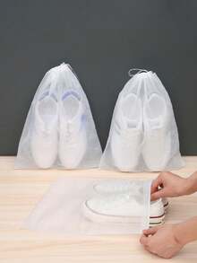 50/20/10pcs Non-Woven Disposable Shoe Covers, Moisture-Proof Shoe Bags, Travel Shoe Bags, Shoe Covers, Home Shoe Covers, Shoe & Boot Accessories