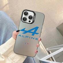Funda de teléfono compatible con  17 16e 16 15 14 13 12 11 Pro Max 8 7 Air Plus Racing Sports A-AlpineS T-Team, funda trasera mate anti-caída, funda compatible con  17 pro max, funda  17 pro, funda  17, funda  16 pro max - CYB-326CY19A8 - Ver 10