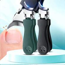 1-10pcs Ingrown Toenail Clippers, Stainless Steel Wide Mouth Sharp Blade Nail Clippers, Single Piece Anti-Splash Ingrown Nail Trimmer Tool - Multicolor - View 1