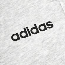 Adidas 阿迪达斯 2025 新款女士休闲宽松阔腿裤，百搭运动裤 - 灰色 - 查看 4