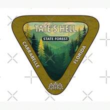 Tate's Hell State Forest, Carrabelle, Florida, Forest Design Throw Blanket