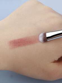 4-Piece Gray Double-Headed Makeup Brush Set, Professional Blush Concealer Eye Shadow Kabuki Foundation Brush Set, With Travel Bag, Soft Artificial Bristles. - Multicolor - View 11