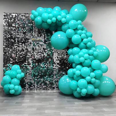 25pcs, 12-Inch Blue Latex Balloons, Gender Reveal, Valentine's Day, Birthday Party, Shower, Wedding, Party Decoration, Birthday Photo Props, Anniversary, Scene Decoration Set